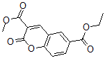 CAS 登录号:6468-99-1, 2-氧代-alpha-苯并吡喃-3,6-二甲酸 6-乙基 3-甲基酯