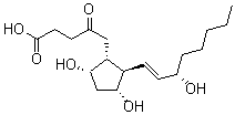 CAS#: 64700-71-6, (1R,2R,3R,5S)-3,5-Dihydroxy-2-[(1E,3S)-3-Hydroxy-1-Octen-1-Yl]-gamma-Oxo-Cyclopentanepentanoicacid