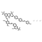 CAS#: 6471-44-9, Trisodium 5-({2,4-Diamino-5-[(8-Hydroxy-6-Sulfonato-2-Naphthyl)Diazenyl]Phenyl}Diazenyl)-4-Hydroxy-3-({4'-[(4-Hydroxyphenyl)Diazenyl]-4-Biphenylyl}Diazenyl)-2,7-Naphthalenedisulfonate