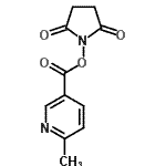 CAS#: 648422-42-8, 1-{[(6-Methyl-3-pyridinyl)carbonyl]oxy}-2,5-pyrrolidinedione