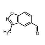 CAS#: 648448-98-0, 3-Methyl-1,2-benzoxazole-5-carbaldehyde