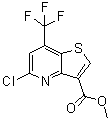CAS#: 648859-81-8, Methyl 5-chloro-7-(trifluoromethyl)thieno[3,2-b]pyridine-3-carboxylate