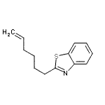 CAS#: 64909-90-6, 2-(5-Hexen-1-yl)-1,3-benzothiazole