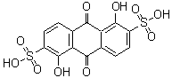 CAS 登录号：6492-85-9， 1,5-二羟基-9,10-二氧代-9,10-二氢-2,6-蒽二磺酸