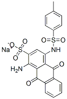 CAS#: 64981-00-6, Sodium 1-Amino-9,10-Dihydro-4-[[(4-Methylphenyl)Sulphonyl]Amino]-9,10-Dioxoanthracene-2-Sulphonate
