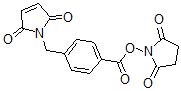 CAS#: 64987-84-4, 4-[(2,5-Dihydro-2,5-Dioxo-1H-Pyrrol-1-Yl)Methyl]-Benzoic Acid 2,5-Dioxo-1-Pyrrolidinylester