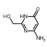 CAS#: 64994-47-4, 6-Amino-2-(hydroxymethyl)-4(1H)-pyrimidinone