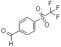 CAS 登录号：650-89-5， 4-(三氟甲基磺酰基)苯甲醛