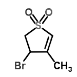CAS#: 65017-48-3, 3-Bromo-4-methyl-2,3-dihydrothiophene 1,1-dioxide