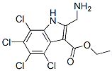CAS 登录号:65047-98-5, 2-(氨基甲基)-4,5,6,7-四氯-1H-吲哚-3-羧酸乙酯