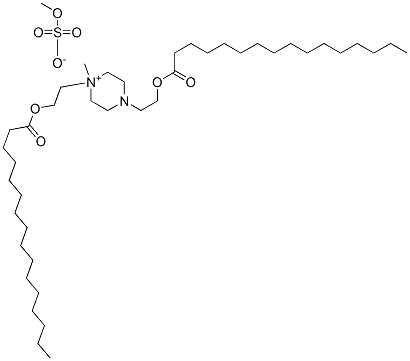 CAS#: 65060-30-2, 1-Methyl-1,4-Bis[2-[(1-Oxohexadecyl)Oxy]Ethyl]Piperazinium Methyl Sulphate