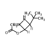 CAS 登录号：650625-21-1， 2-(2-甲基-2-丙基)-4-氧代-3-氮杂环丁基乙酸酯