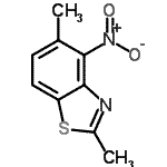 CAS#: 650635-66-8, 2,5-Dimethyl-4-nitro-1,3-benzothiazole