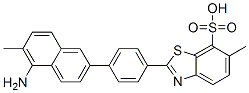 CAS#: 65072-39-1, 2-[4-(5-Amino-6-Methyl-2-Naphthyl)Phenyl]-6-Methylbenzothiazole-7-Sulphonic Acid