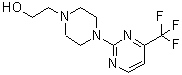 CAS#: 651004-99-8, 2-{4-[4-(Trifluoromethyl)-2-pyrimidinyl]-1-piperazinyl}ethanol