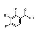 CAS#: 651026-98-1, 3-Bromo-2,4-difluorobenzoic acid
