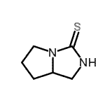 CAS#: 651044-46-1, 1,2,5,6,7,7a-hexahydropyrrolo[2,1-e]imidazole-3-thione