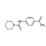 CAS#: 651053-02-0, N-(4-Acetylphenyl)-1-piperidinecarboxamide