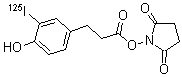 CAS 登录号：65114-37-6， 1-[3-[4-羟基-3-(碘-125I)苯基]-1-氧代丙氧基]-2,5-吡咯烷二酮