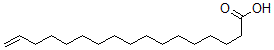 CAS 登录号：65119-97-3， 16-十七碳烯酸