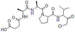 CAS#: 65144-33-4, Succinyl-Alanyl-Alanyl-Prolyl-Valine Chloromethyl Ketone