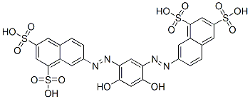 CAS#: 65151-32-8, 7,7'-[(4,6-Dihydroxy-1,3-Phenylene)Bis(Azo)]Bisnaphthalene-1,3-Disulphonic Acid