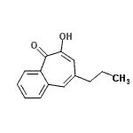 CAS 登录号：651715-75-2， 6-羟基-8-丙基-5H-苯并[7]轮烯-5-酮