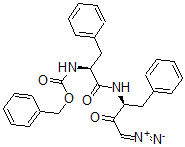 CAS 登录号：65178-14-5， 苄氧羰基苯丙氨酰苯丙氨酸重氮基甲基甲酮