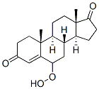 CAS 登录号:65179-39-7, 6-氢过氧基雄甾-4-烯-3,17-二酮