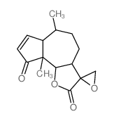 CAS#: 65179-88-6, (3R,3abeta)-4,5,6,6abeta,9A,9bbeta-Hexahydro-6alpha,9aalpha-Dimethylspiro[Azuleno[4,5-b]Furan-3(2H),2'-Oxirane]-2,9(3aH)-Dione
