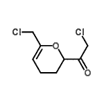 CAS 登录号：65213-44-7， 2-氯-1-[6-(氯甲基)-3,4-二氢-2H-吡喃-2-基]乙酮