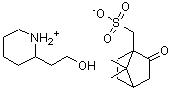 CAS#: 652144-68-8, 2-(2-Hydroxyethyl)piperidinium (7,7-dimethyl-2-oxobicyclo[2.2.1]hept-1-yl)methanesulfonate