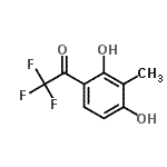 CAS 登录号：65233-60-5， 1-(2,4-二羟基-3-甲基苯基)-2,2,2-三氟乙烷酮