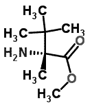 CAS#: 65260-82-4, Methyl 3,3-dimethyl-D-isovalinate