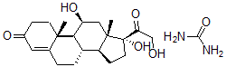 CAS 登录号：65272-39-1， 氢化可的松与脲混合物