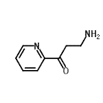 CAS#: 652972-07-1, 3-Amino-1-(2-pyridinyl)-1-propanone