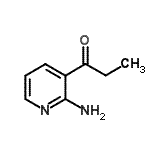 CAS#: 65326-71-8, 1-(2-Amino-3-pyridinyl)-1-propanone