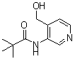 CAS#: 653584-64-6, N-[4-(Hydroxymethyl)-3-pyridinyl]-2,2-dimethylpropanamide