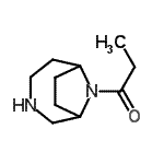 CAS#: 653600-88-5, 1-(3,9-Diazabicyclo[4.2.1]non-9-yl)-1-propanone
