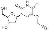 CAS 登录号：65367-85-3， 5-(炔丙基氧基)-2'-脱氧尿苷