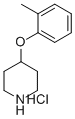 CAS 登录号：65367-95-5， 4-(2-甲基苯氧基)哌啶盐酸盐