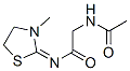 CAS#: 65400-81-9, 2-Acetylamino-N-(3-Methylthiazolidin-2-Ylidene)Acetamide