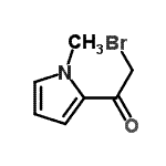CAS 登录号：65438-97-3， 2-溴-1-(1-甲基-1H-吡咯-2-基)乙酮
