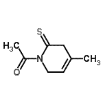 CAS#: 6545-84-2, 1-(4-Methyl-2-Thioxo-3,6-Dihydro-1(2H)-Pyridinyl)Ethanone