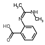 CAS#: 65452-95-1, 2-{(Z)-[1-(Methylamino)ethylidene]amino}benzoic acid