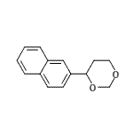 CAS 登录号：654637-17-9， 4-(2-萘基)-1,3-二恶烷