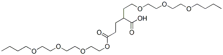 CAS#: 65520-42-5, Bis[2-[2-(2-Butoxyethoxy)Ethoxy]Ethyl] Hydrogen Glutarate