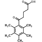 CAS 登录号：655224-28-5， 5-氧代-5-(五甲基苯基)戊酸