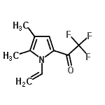 CAS#: 65541-68-6, 1-(4,5-Dimethyl-1-vinyl-1H-pyrrol-2-yl)-2,2,2-trifluoroethanone