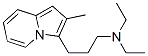 CAS 登录号：65548-79-0， 3-(3-二乙基氨基丙基)-2-甲基吲哚嗪